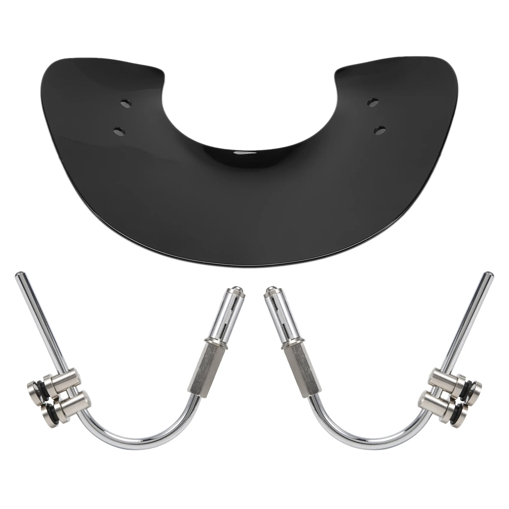 

Ветрозащитный Козырек на лобовое стекло мотоцикла, козырек воздушного потока, ветрозащитный экран для Vespa GTS 125 250 300 08-22 (черный)