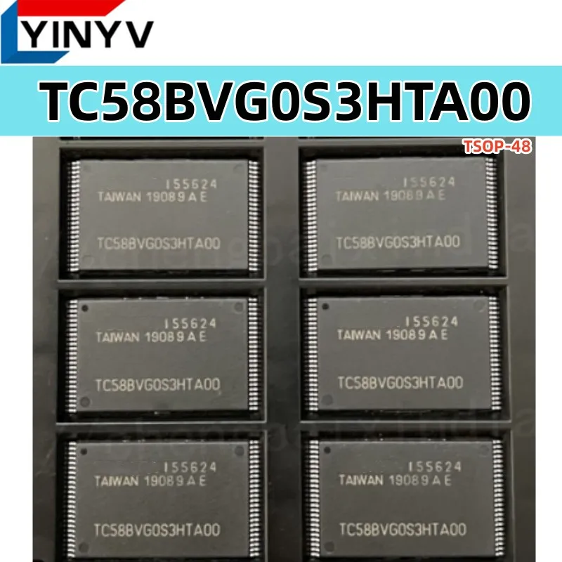 

5-20pcs TC58BVG0S3HTA00 TSOP48 TC58BVG0S3HTAOO TC58BVG0S3HTA CMOS NAND E2PROM Flash chip 128M Parallel Original New 100% quality