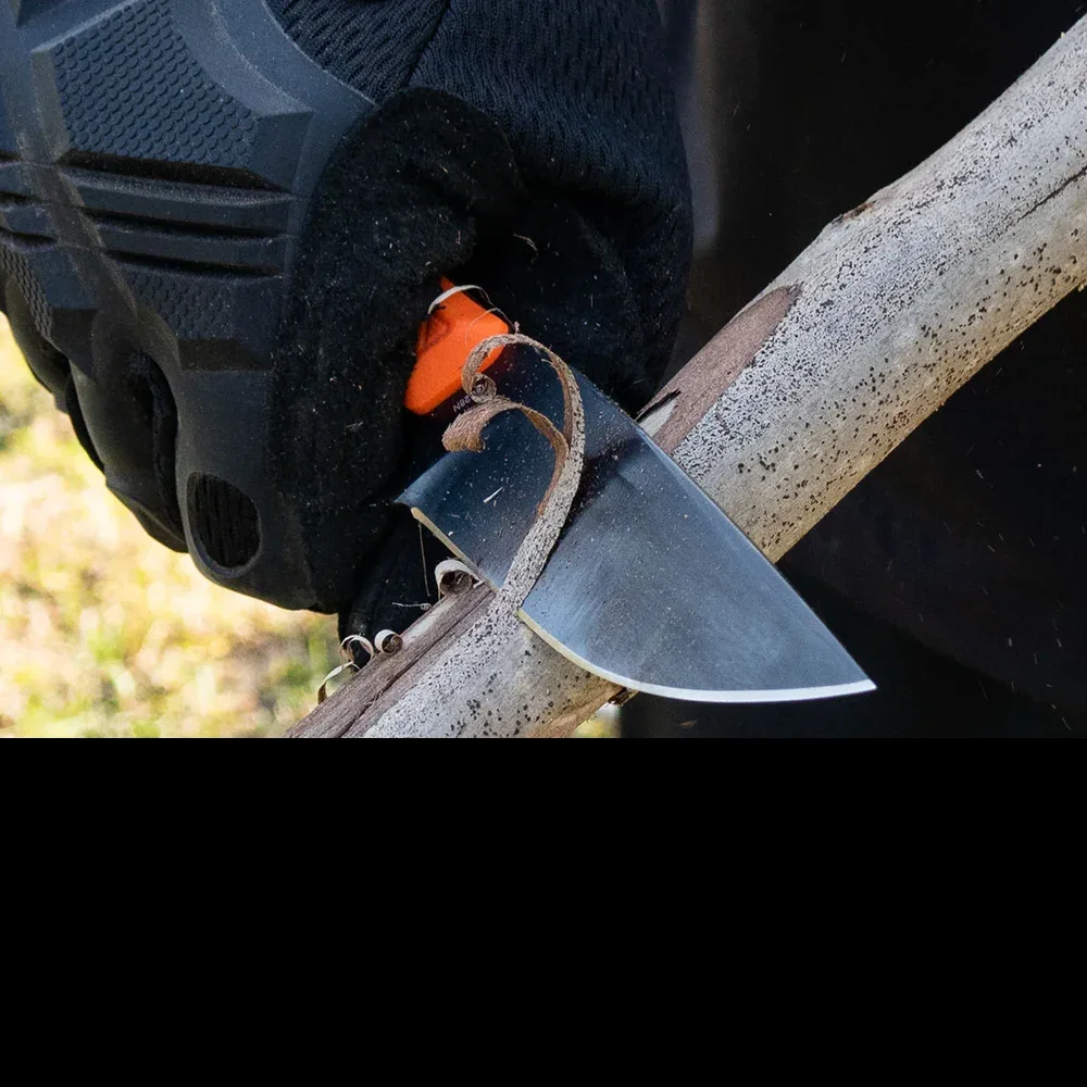 Фото Нож Hx Outdoors Cassic Magnacut, премиальные стильные ножи, карманный нож с фиксированным клинком 2,95 дюйма, оранжевая рукоять G10, 62Hrc, Kydex, дропшиппинг №4