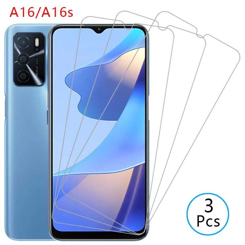 Защитное закаленное стекло для oppo a16 a16s защита экрана на oppoa16 a 16 s 16a as16 пленка