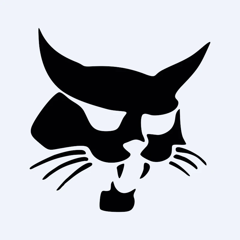 Для Bobcat голова силуэт автомобиля наклейка водостойкий солнцезащитный крем