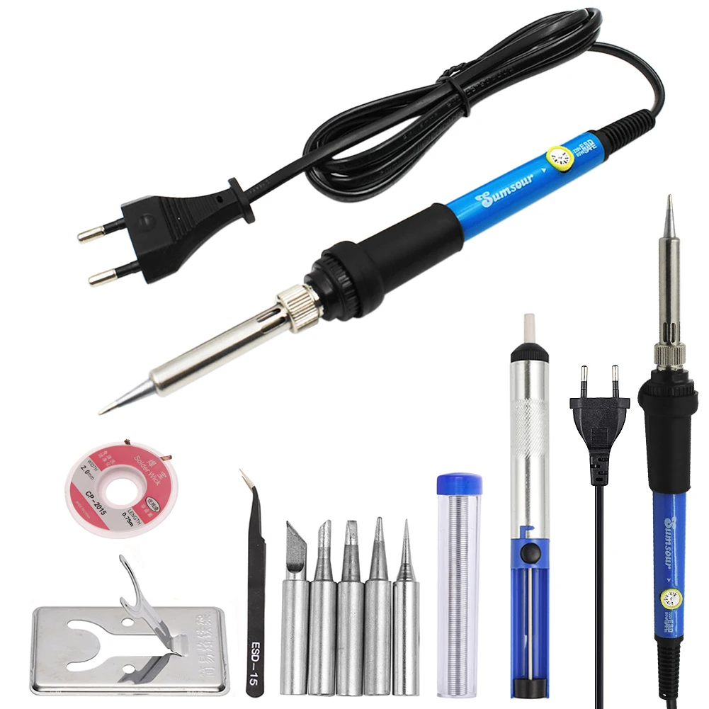 

Iron Internal Tools With Adjustable Electric Tips Iron Soldering Portable Temperature Kit Welding Repair Heating Miniature