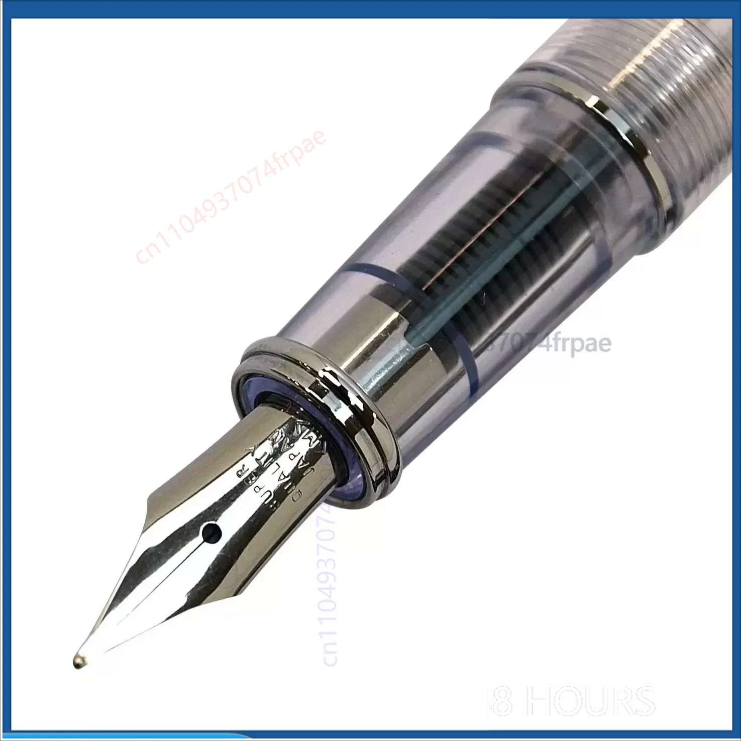 Фото Ручка-перо PILOT FPRN-350R Transparent Perla в комплекте с конвертером для чернил CON40 для повседневного письма и каллиграфии. №2