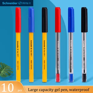 10 German Schneider Ballball Pens 505F/M Large Capacity Continuous Ink Gel Pen 0.5/0.7mm School Supplies Office Stationery