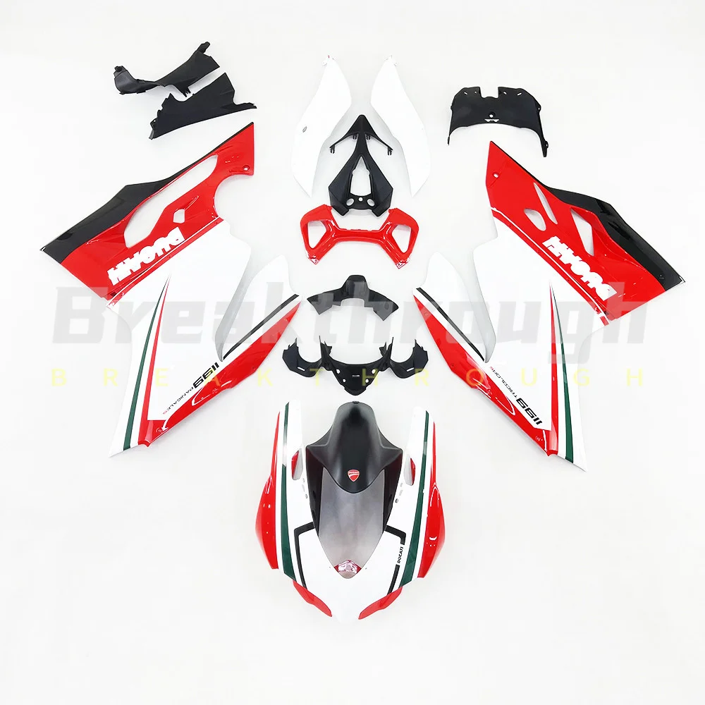 

Suitable for Ducati 899, 1199, Panigale S, 2012, 2013 and 2014 motorcycle high quality ABS injection molding cowling kit
