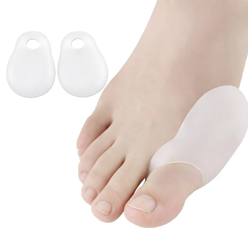

Hallux Valgus Silicone Gel Big Toe Separator Splint Spreader Overlapping Foot Pain Relief Bunion Corrector Thumb Cushion Pad