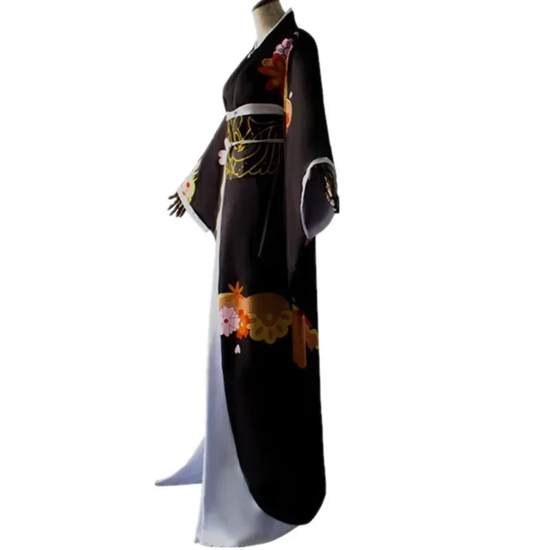 Фото Kibussunji Muzan аниме косплей костюм kimetsu no Yaiba костюмы для косплея женские кимоно униформа одежда парик платья @ 0z * №4