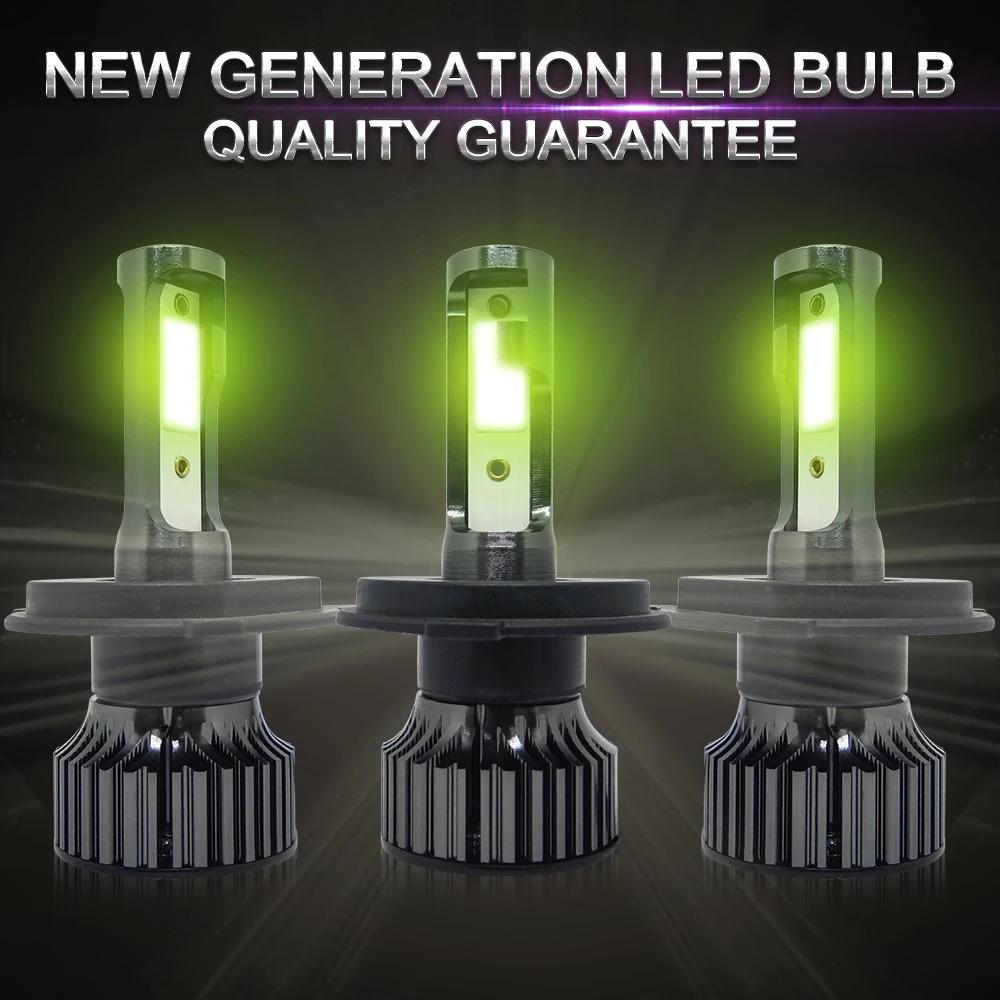 

3000K 6000K 8000K H4 H7 H1 H11 H3 H13 LED Headlight Bulbs Fog Light 9006 Car Light Auto Turbo Lamps for Luces Led Para Vehiculos