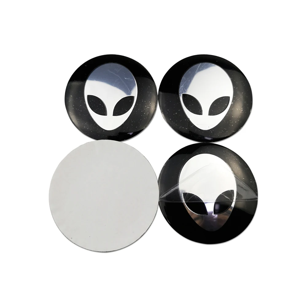 Универсальный логотип инопланетянина эмблема ступицы автомобильных шин