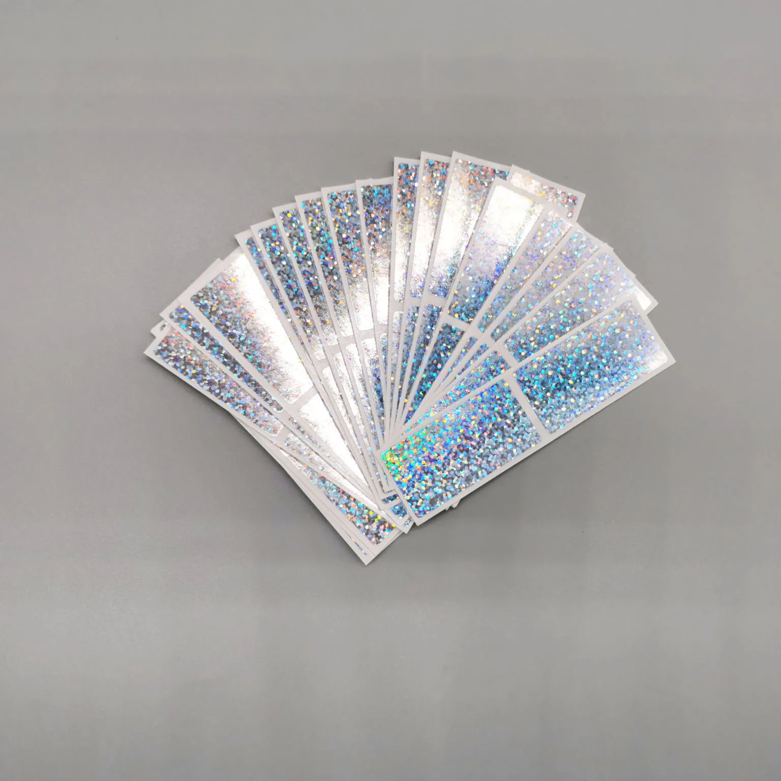 500Pcs Scratch Off Stickers1inchx2inch Small dot laser Color Metallic Hologram game Scratch Sticker   Wedding card