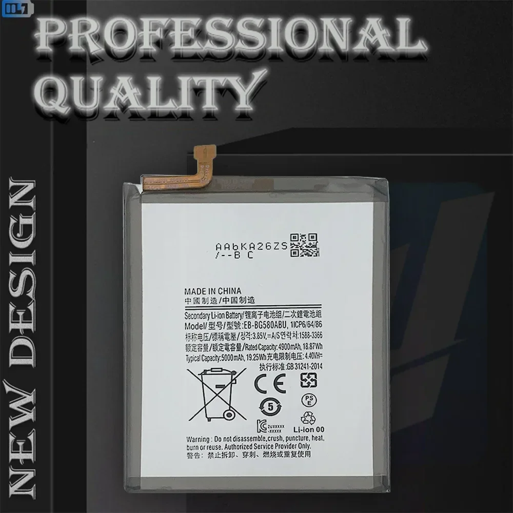 EB-BG580ABU Аккумулятор для Samsung Galaxy M20 M30 M205 M205FN M205C M205M M305G M305 A40S M205F Сменный аккумулятор