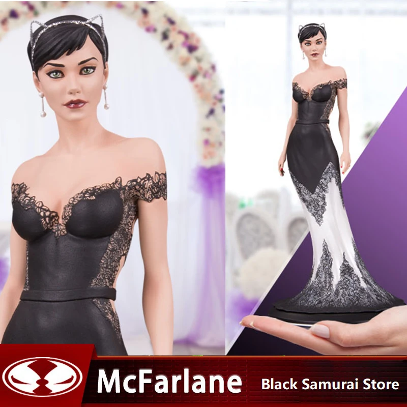 

McFarlane DC Comics Batman прямая Женщина-кошка свадебное платье аниме экшн-фигурки 10,4 дюймов Коллекционные фигурки модели игрушки