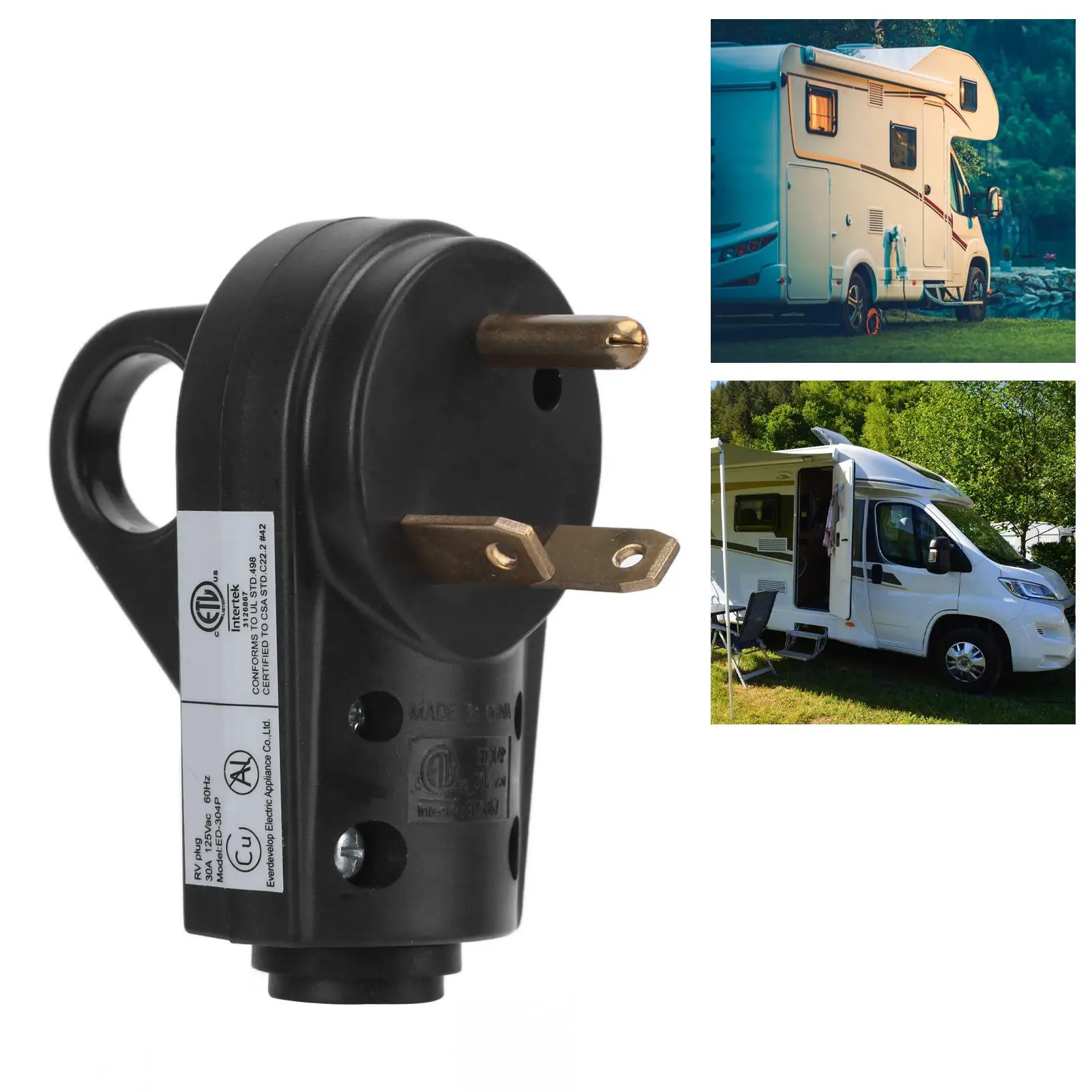 Электрический адаптер для тяжелых условий эксплуатации — эргономичная вилка с