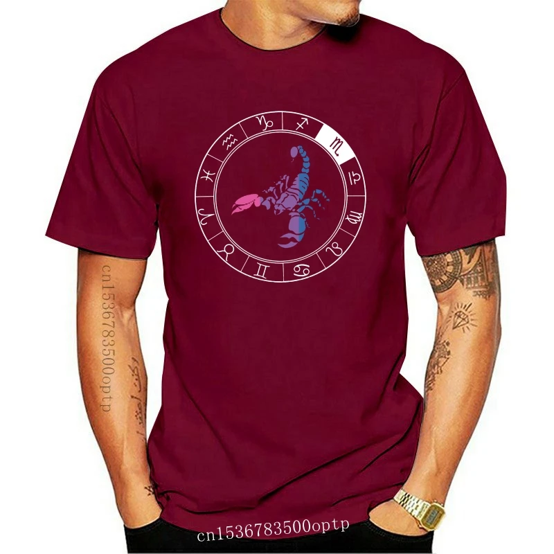 

Man Clothing New Men T Shirt Bisexual Scorpio Zodiac T Shirt Bisexual Women T-Shirt