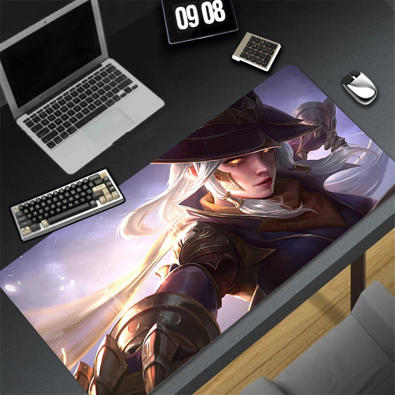 Аксессуары для компьютерных игр HD коврик мыши офисный ПК L-league Of Legends Ashe