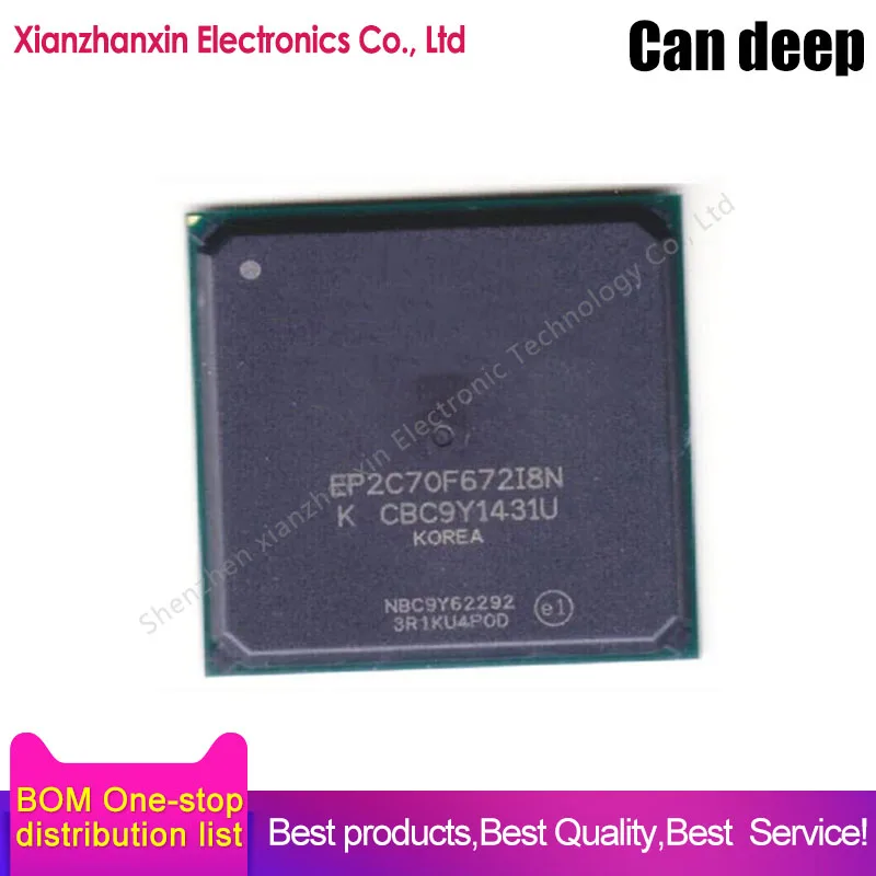 1 шт./лот EP2C70F672I8N EP2C70F672C8N EP2C70F672 C8N I8N BGA672 A Новый встроенный модуль программируемых ворот (fpga)