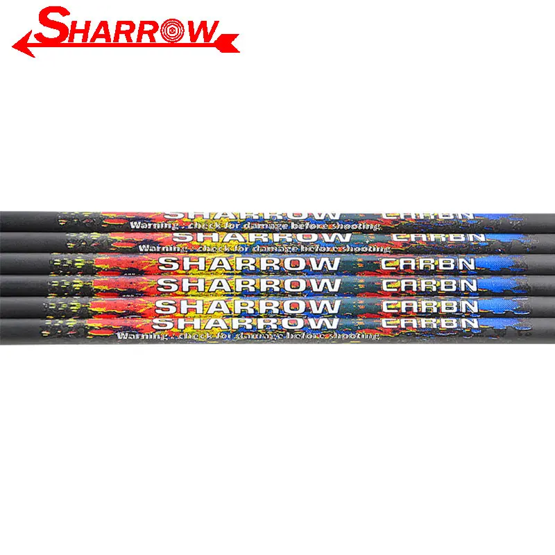 

10/20pcs 31inch Archery Pure Carbon Arrow Shafts Spine 250-600 ID6.2mm compound Recurve Bow Hunting Shooting Accessories
