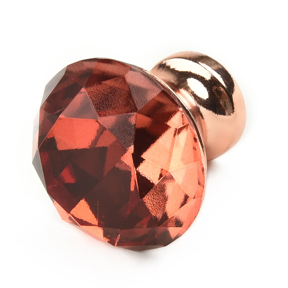 

1set W/Screw Crystal Glass Door Knobs Diamond Drawer Cabinet Handle Knob Decorate Wardrobe Display Hot Kitchen Bedroom Noble