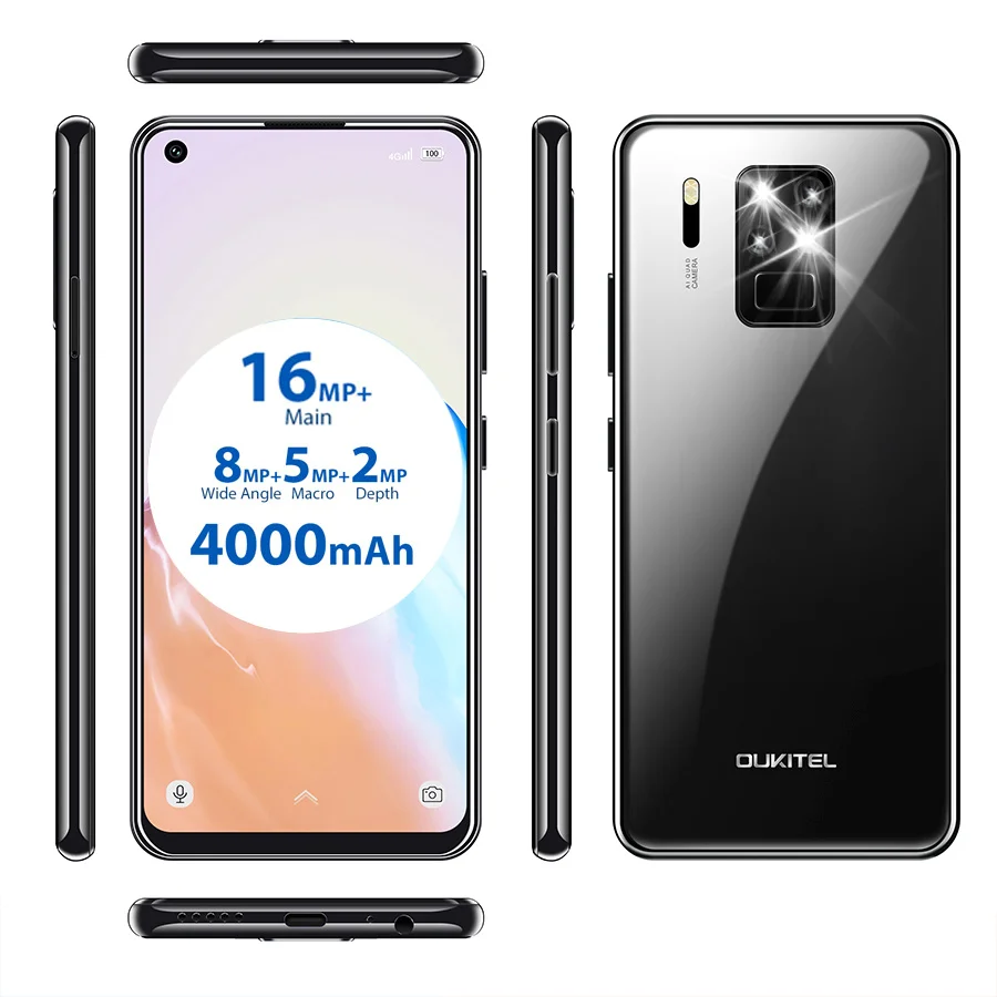 Смартфон OUKITEL C18 Pro на Android 6 55 восемь ядер экран 10 0 дюйма 4 Гб + 64 ГБ - купить по