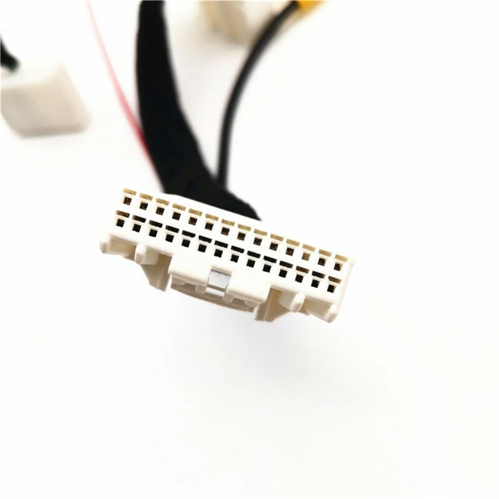 

Connector Line Camera Adapter Cable 28Pin & 24Pin 2pcs/set Accessories Detection Vehicle For Avalon 16~18 Durable