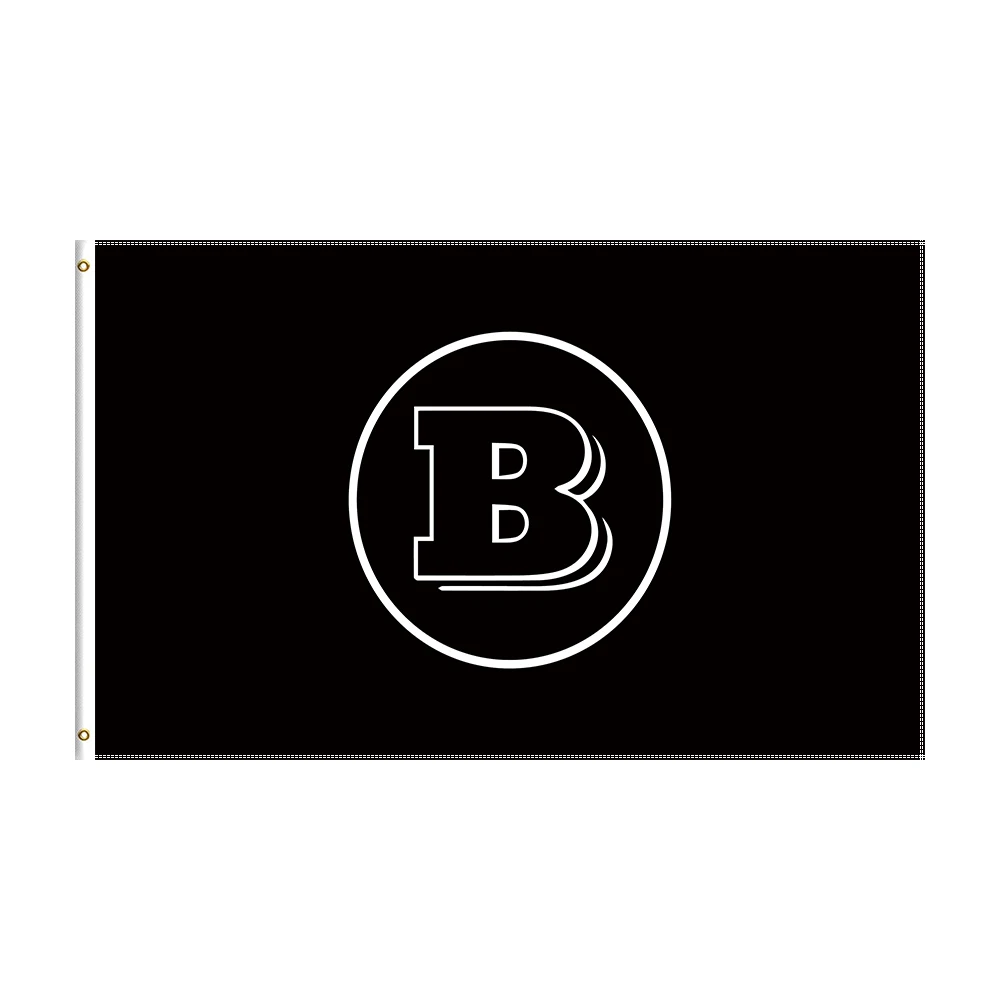 

3x5 Ft BRABUS Flag Polyester Printed Racing Car Banner For Decor