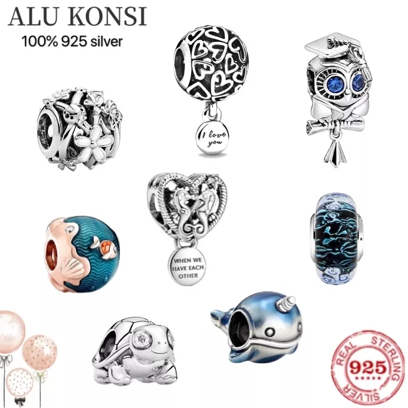 

Бусины-шармы женские из серебра 2021 пробы с животными