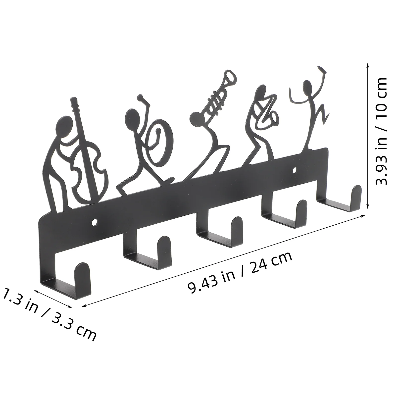 Крючок для музыкальных инструментов держатель ключей с птицей настенных крючков