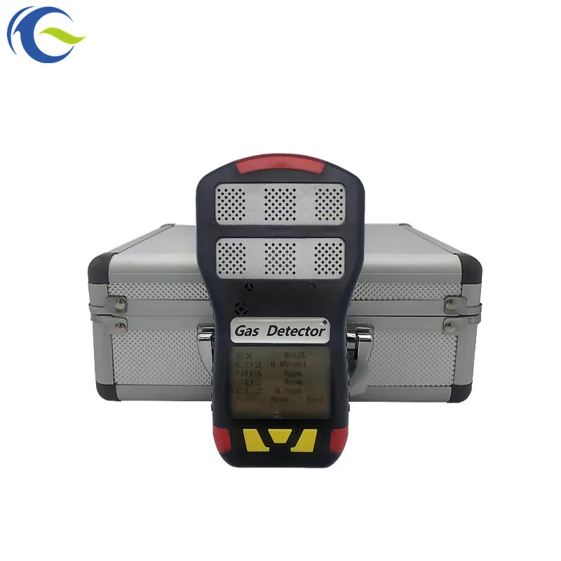 

Портативный Газовый Детектор ATEX CE 6 в 1 CH4 CO H2S O2 CO2 VOC monitor