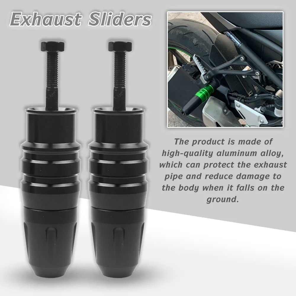 

For HONDA NC700S/X NC750SX CB500X CB650F CB400 Motorcycle CNC Frame Crash Pads Exhaust Sliders Crash Protector