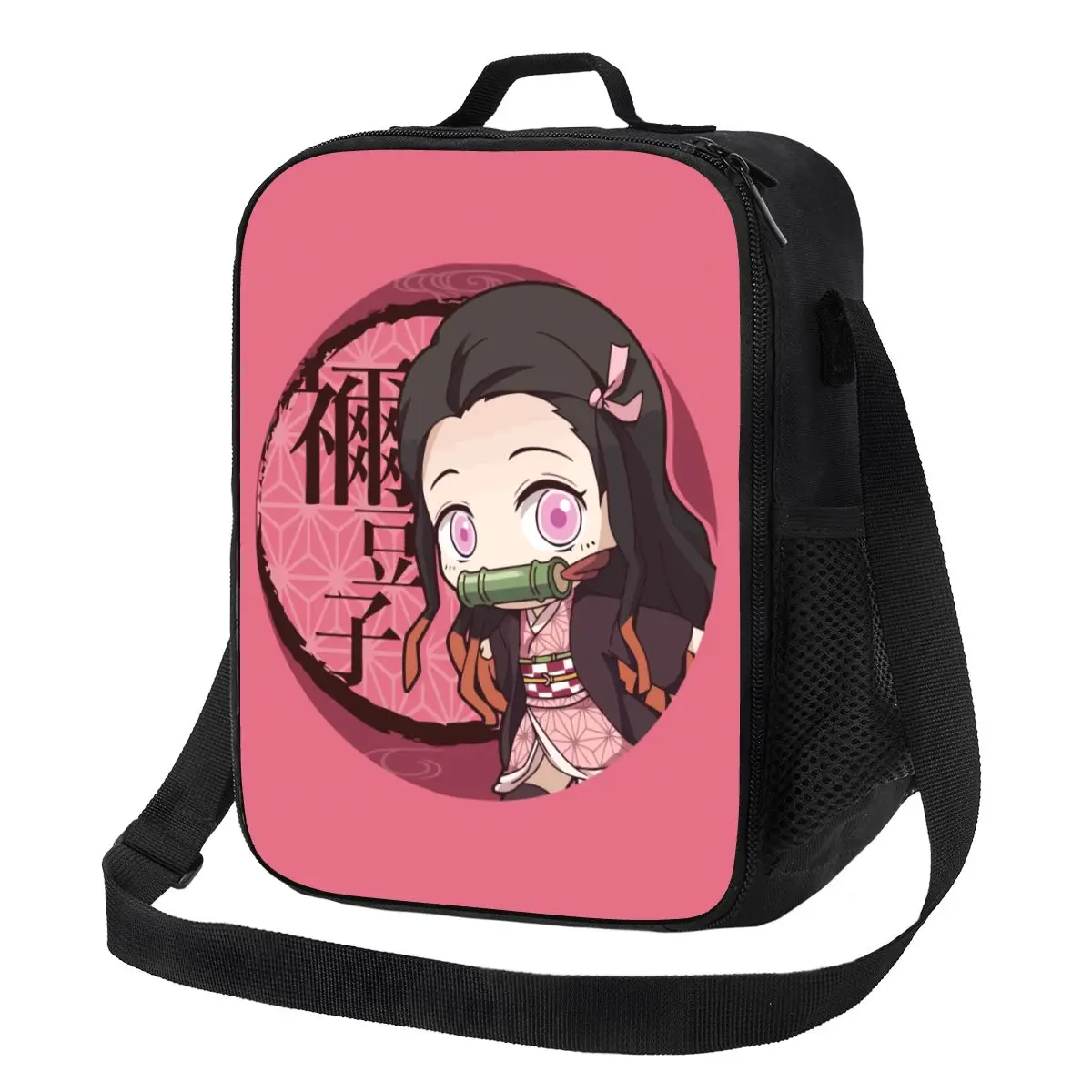 

Изолированный Ланч-бокс Kimetsu No Yaiba Nezuko для женщин, термобокс для ланча с аниме рассекающим демонов Аниме Манга, термобокс для офиса, пикника, путешествий
