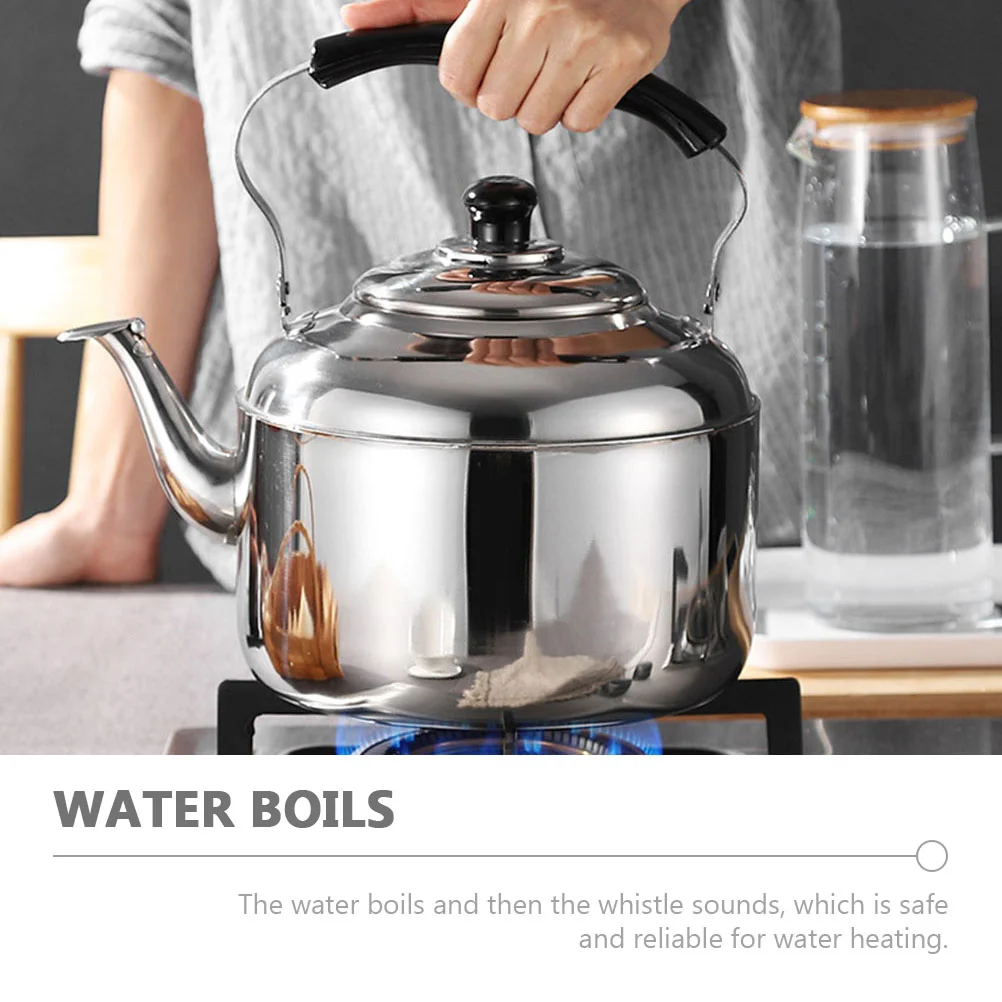 

Stainless Steel Tea Kettle Whistling Water Kettle Water Boiling Kettle Teapot