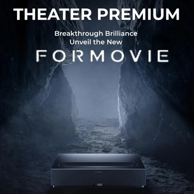Театр Formovie Премиум 4K Ультракороткофокусный лазерный проектор 2200 ISO люмен Netflix