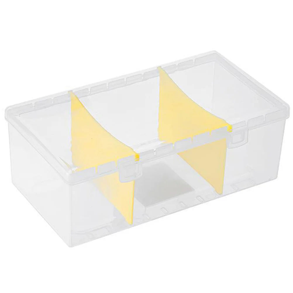

Transparent Storage Jar Multi-grid Condiment Storage Container Arrangement Box