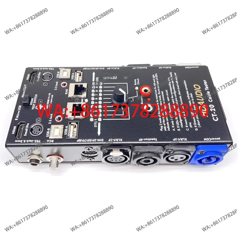Многофункциональный тестер аудиокабелей CT-20 CT-04F (art.: 3920dc916f8dc) - 3920dc916f8dc