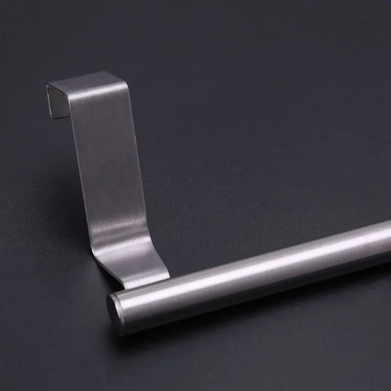 Вешалка для полотенец из нержавеющей стали расширяемая над дверным шкафом