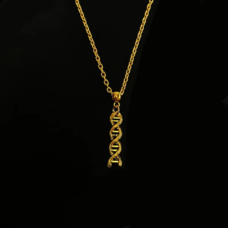 

New Products Hot Selling Fashion Trend Jewelry Chemical Structure Molecule Retro Alloy Jewelry Pendant Necklace