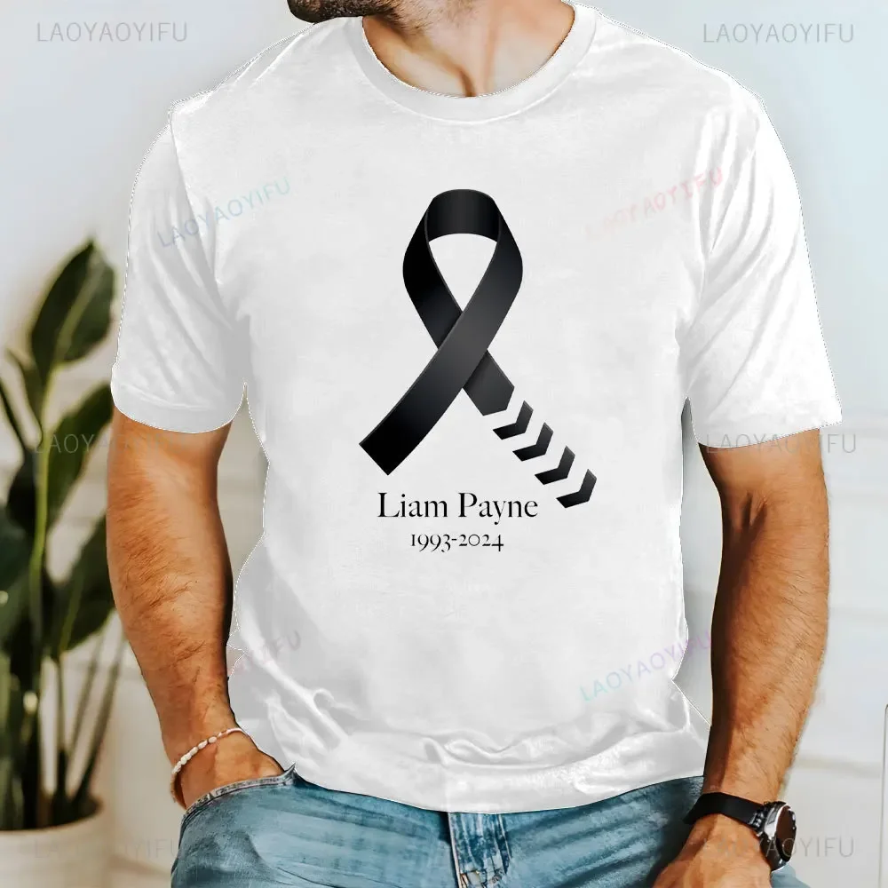 Футболка Liam Payne Tribute футболка с коротким рукавом мужская высокого качества