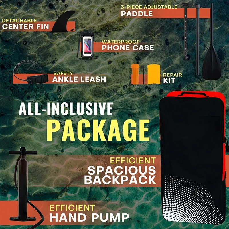 Оптовая продажа заводская поставка доска для серфинга надувная