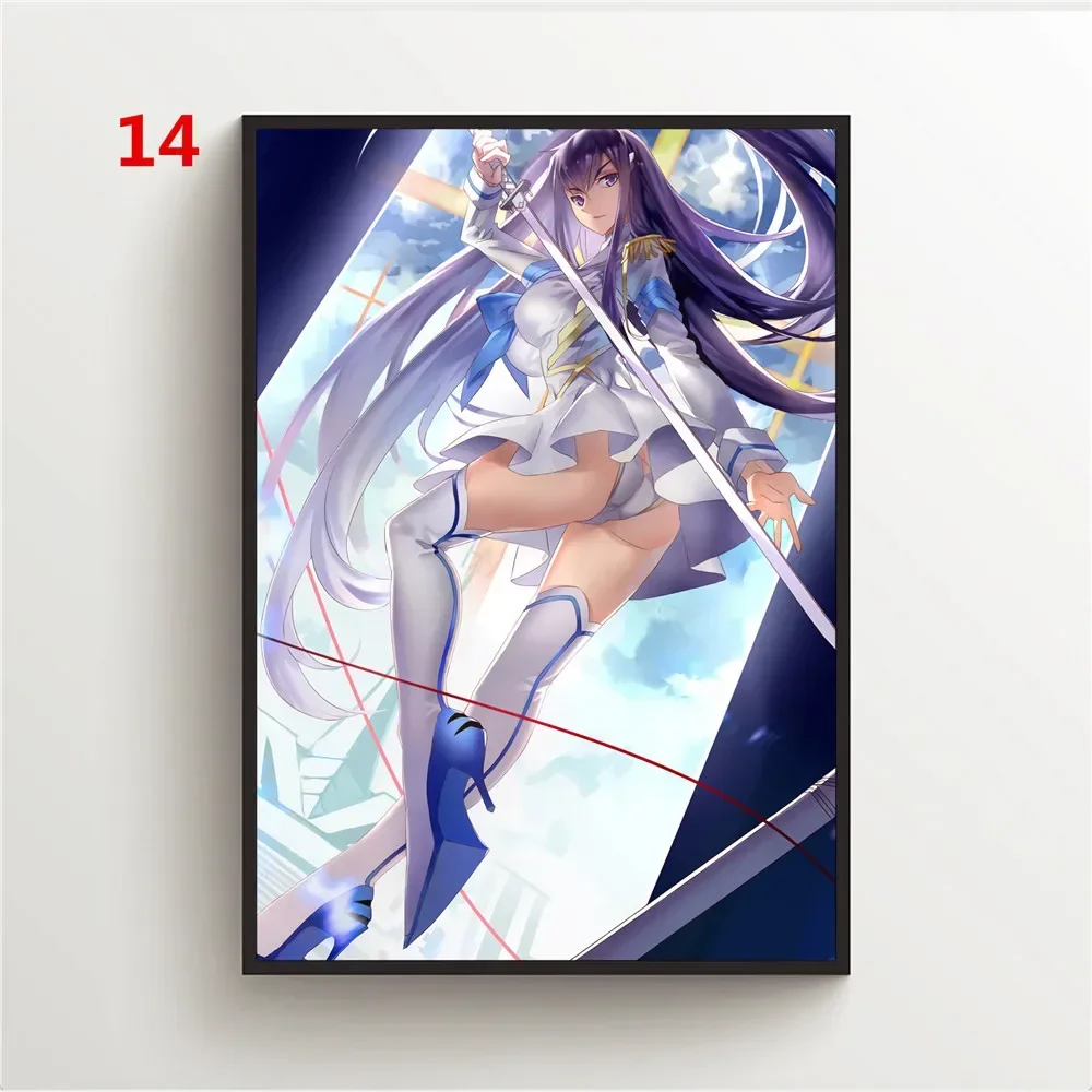 Аниме Kill La Kiryuuin Satsuki X Matoi Холст Картина Настенное Искусство Современный Стиль