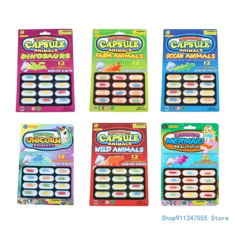 

Планшеты для выращивания животных тематические мини 12 планшетов набор каждая таблетка Прямая поставка