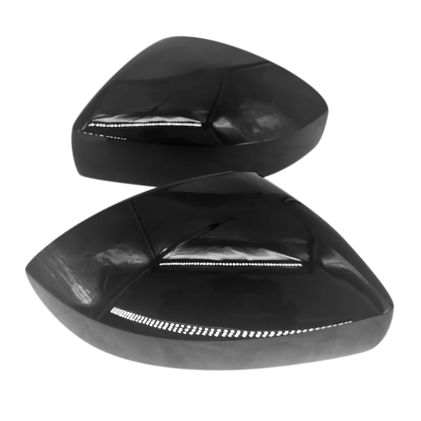 

for Land Rover Range Rover Sport Discovery 4 Bright Black Replacement Side Mirror Covers Wing Mirror Covers Caps