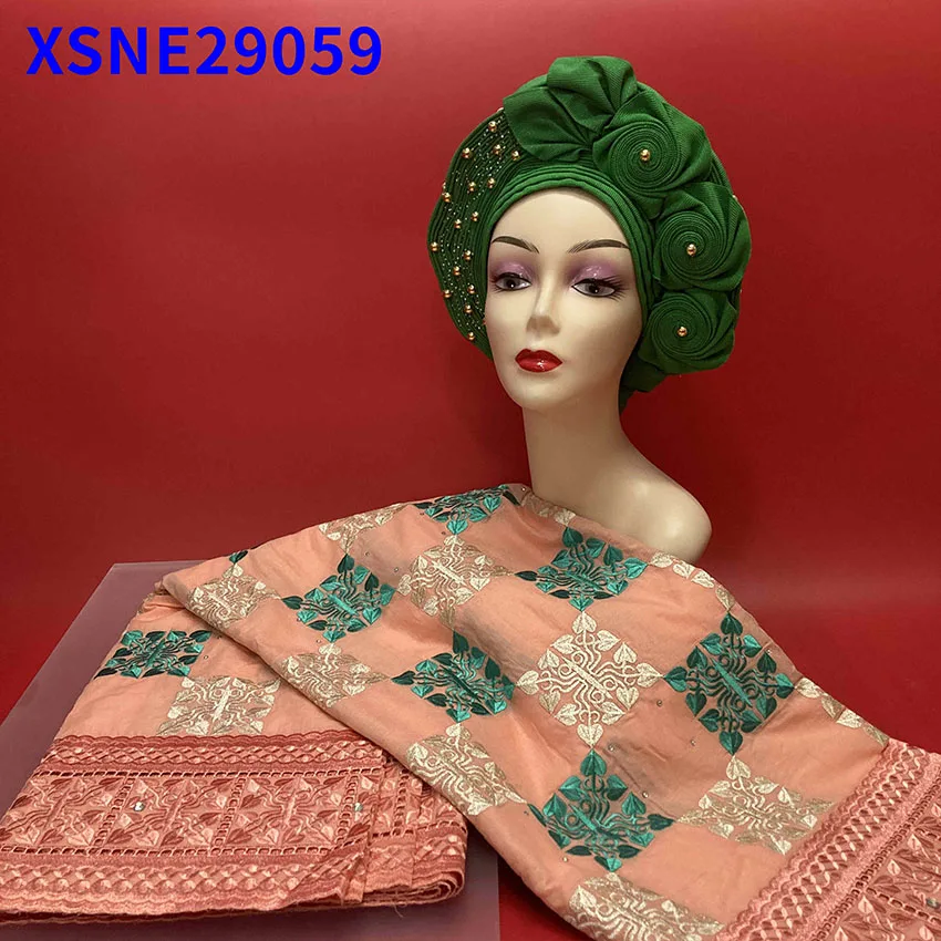 Африканская популярная хлопковая кружевная ткань ручной работы с принтом краев