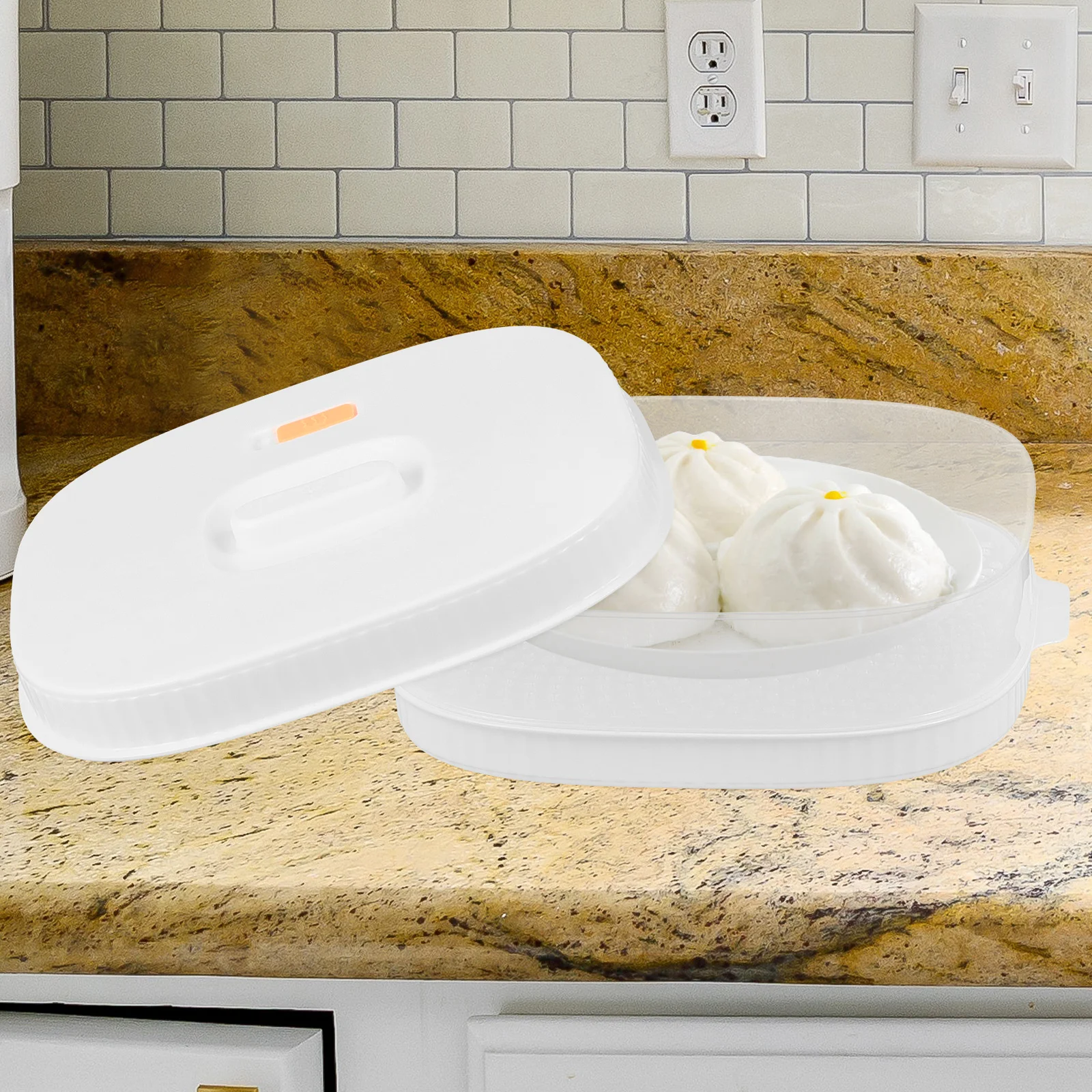 Офисная микроволновая печь пароварка корзины для пельменей приготовления пищи