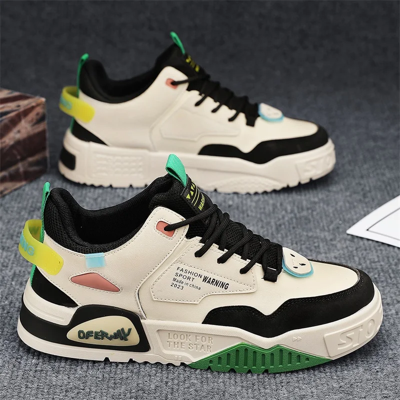 

Fashion Men's Skateboard Shoes Outdoor Hip Hop Skate Shoes Man Street Platform Casual Sneakers For Men zapatillas de hombre