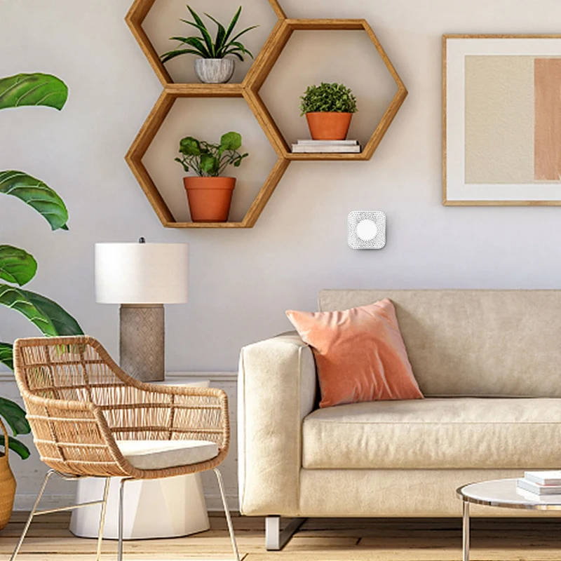 Монитор качества воздуха 6 в 1 Tuya Wi-Fi умная воздушная экономка PM2