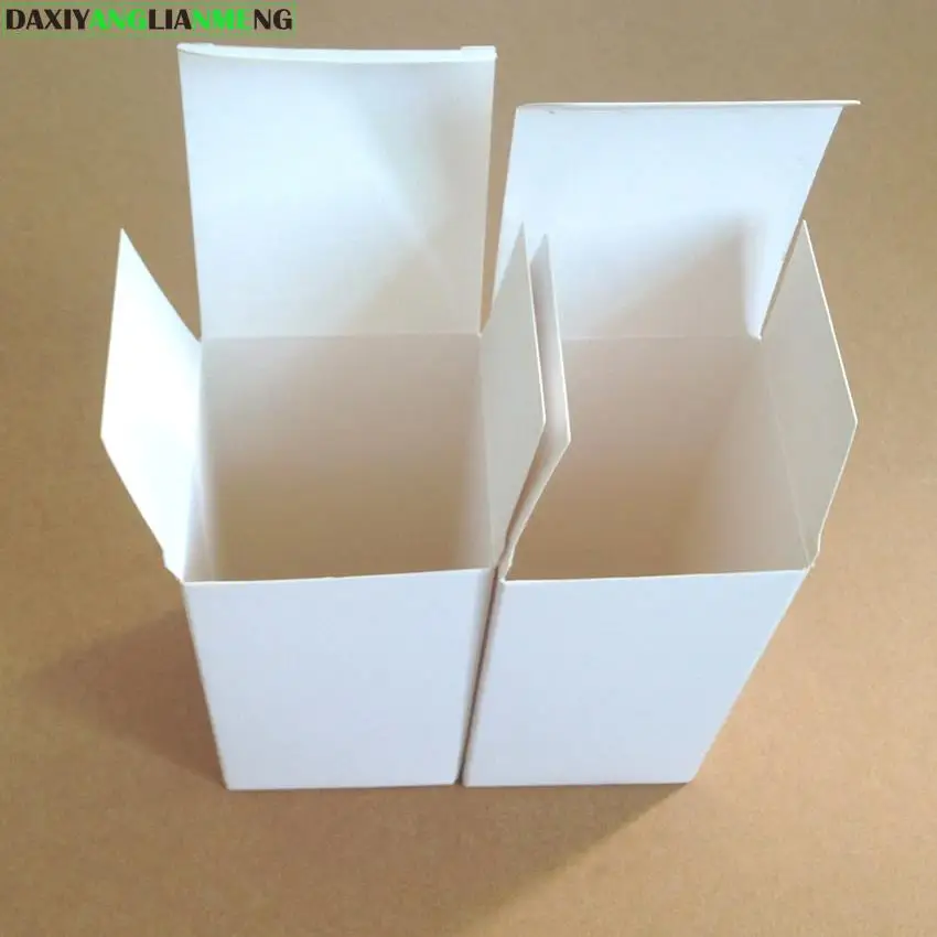 

Бумажная коробка упаковка клапан трубка 100 шт./лот 5x5x9 см картон, 350gsm крафт свадьба, Свадьба &