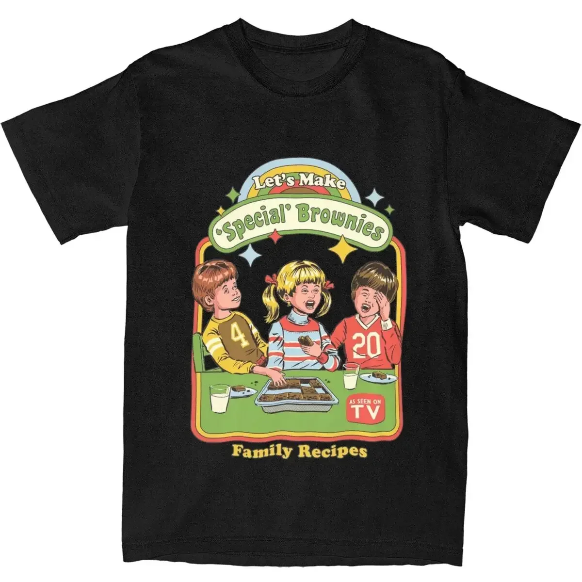 Футболка Мужская/женская с забавным юмористическим принтом из 100% хлопка