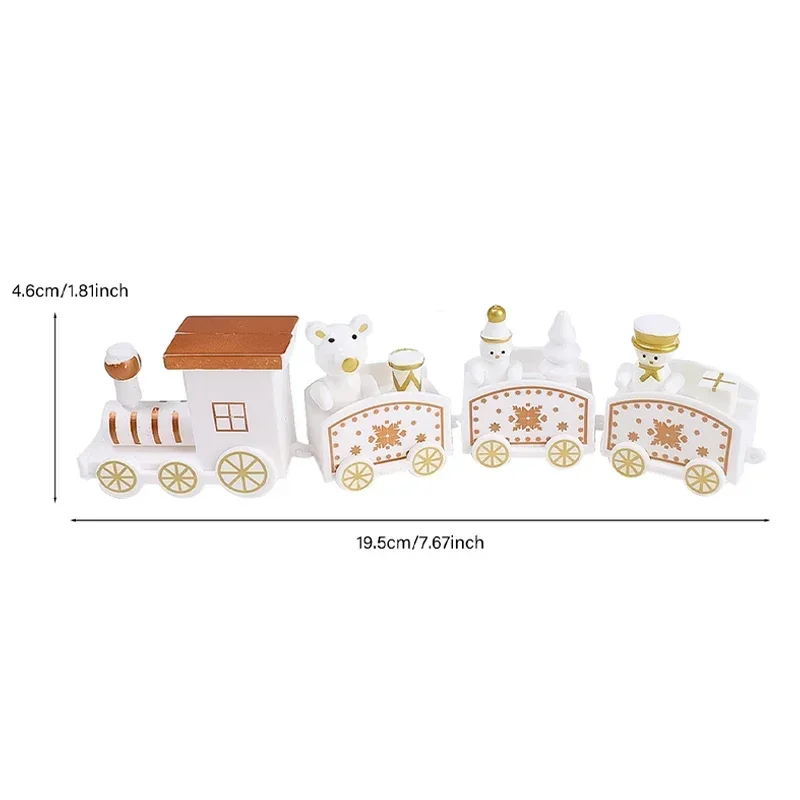 

Деревянный поезд для украшения