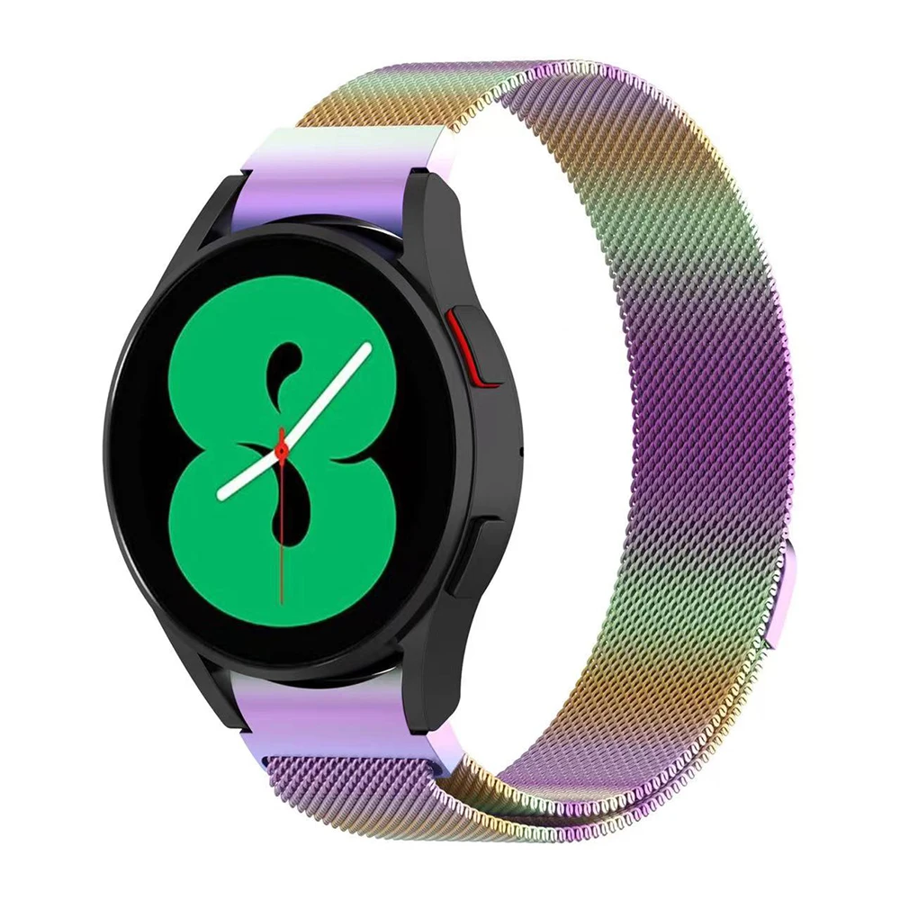 Magnetic Loop Strap For Samsung Galaxy Watch 4/4 Classic/Watch 5 40mm 44mm Metal Band For Bracelet Galaxy Watch 5 Pro 45mm Strap