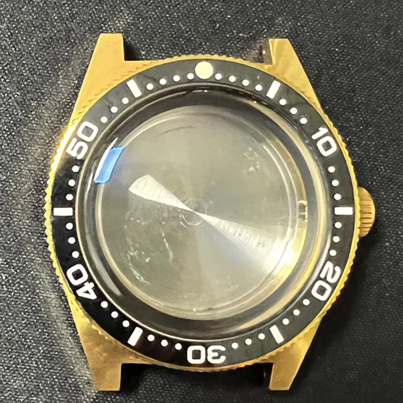 Heimdallr Watch Parts 62MAS Aluminum Bronze Watch Case Mineral Glass Ceramic Bezel Fit NH35/36 Movement 20Bar Water Resistant